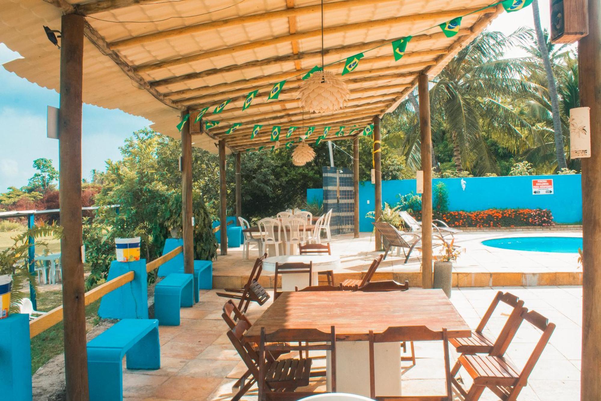 Pousada E Restaurante Sombra Dos Coqueiros Трайри Экстерьер фото
