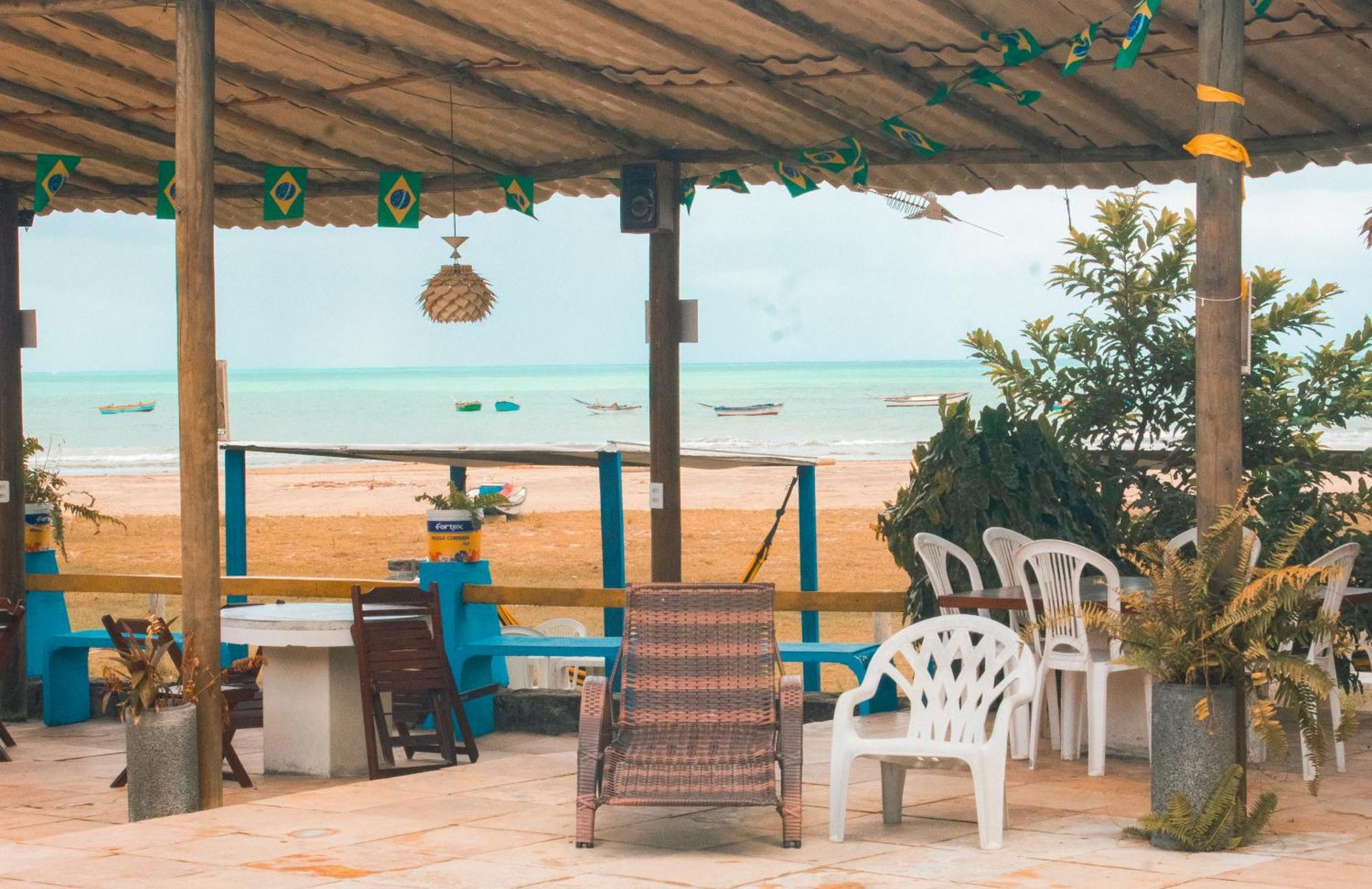 Pousada E Restaurante Sombra Dos Coqueiros Трайри Экстерьер фото